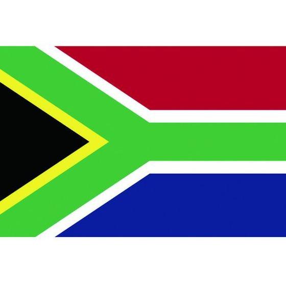 【お取り寄せ】東京製旗 卓上旗(16×24cm)南アフリカ 406721 安全標識 ステッカー 現場...