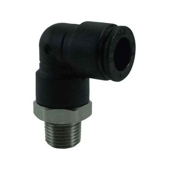 【お取り寄せ】チヨダ ファイブSUSメイルエルボ 8mm・R1／8 FS8-01ML 汎用管継手 コ...