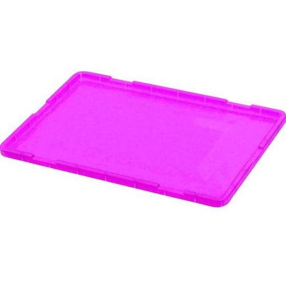 【お取り寄せ】TRUSCO TTC型コンテナ用フタ 透明レッド TTC-F-R コンテナ用オプション...