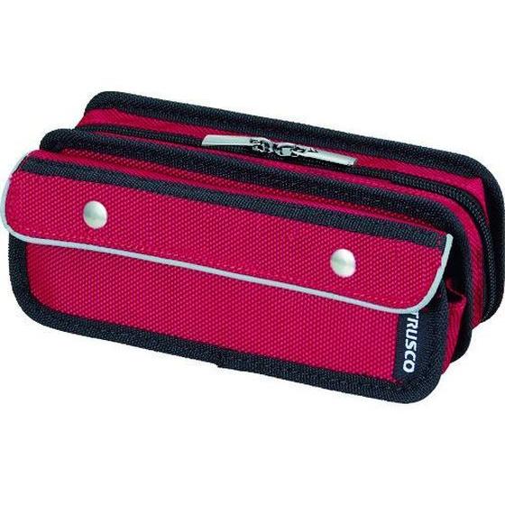 【お取り寄せ】TRUSCO ペンケース レッド TC-PC-R ペン立て ペンスタンド ペンケース ...