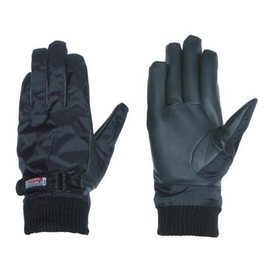 【お取り寄せ】ペンギンエース 防寒手袋 ヒューソリッドウィンター 黒／黒 HW-1 L 防寒防水手袋...