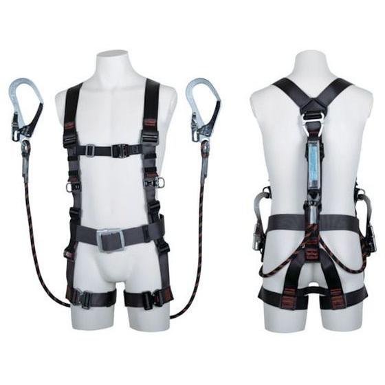 【お取り寄せ】ツヨロン フルハーネス飛燕 ツインGブレード Lサイズ 墜落制止用器具 安全保護具 作...