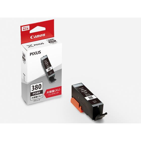 CANON インクタンク ブラック 大容量 BCI-380XLPGBK 2326C001 キャノン ...