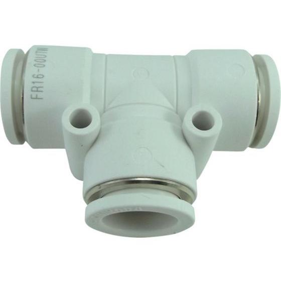 【お取り寄せ】チヨダ ファイブユニオンティ W(白)16mm FR16-00UTW 汎用管継手 コン...