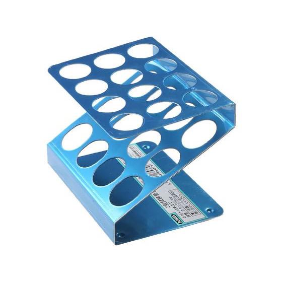 【お取り寄せ】新潟精機 Z型試験管立て φ19x12 WZ-3 試験管 チューブ 栓類 ガラス容器 ...