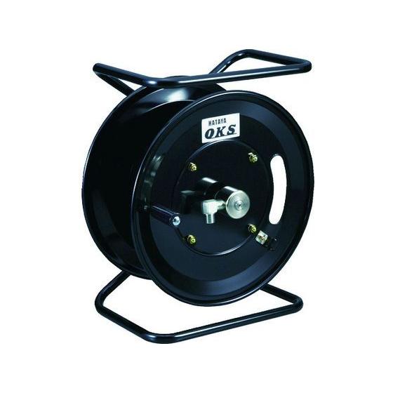 【お取り寄せ】高圧ホースリール 耐圧20.5MPa 手動巻移動スタンド型ホースなし ホース 水撒き ...