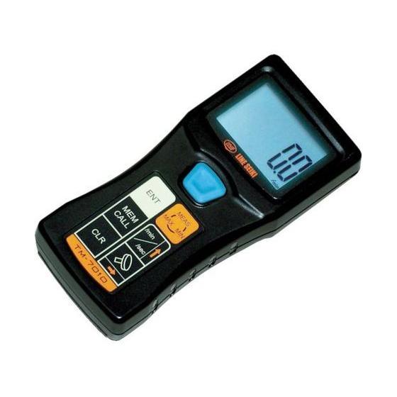 【お取り寄せ】ライン精機 レーザー式ハンドタコメーター TM-7010 回転計 物性 物理 計測器 ...