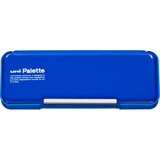 三菱鉛筆 ユニ パレット〈両開きふでばこ〉 青 P1000BT300