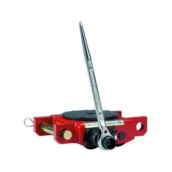 【お取り寄せ】ダイキ スピードローラー自走式ウレタン車輪3ton DUW-3R 搬送用コロ車 台車 ...