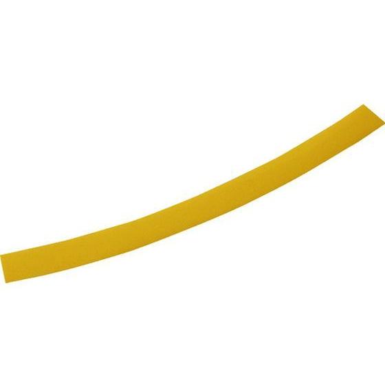 【お取り寄せ】ヘルメット用弓型ラインテープ(反射) 黄 20幅×260mm 10本組 ラインテープ ...