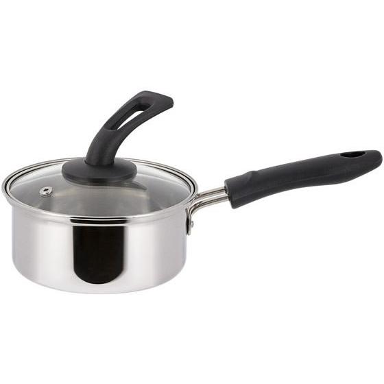 【お取り寄せ】LIV PLUS ベストコ 片手鍋 14cm スタンド式ガラス蓋付き 両手鍋 外輪鍋 ...