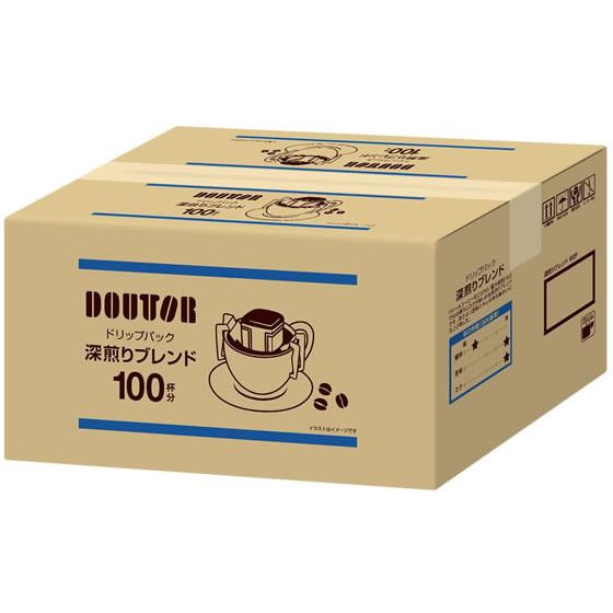 ドトールコーヒー ドリップパック 深煎りブレンド 100杯 ドトール ドリップコーヒー コーヒー 飲...