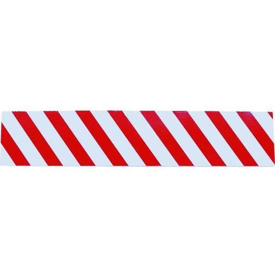 【お取り寄せ】TRUSCO セーフティクッション 幅200mm×長さ1m レッド／ホワイト コーナー...