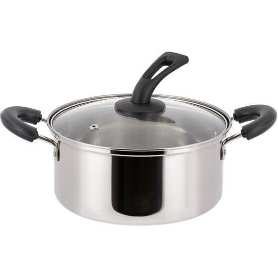 【お取り寄せ】LIV PLUS ベストコ 両手鍋 20cm スタンド式ガラス蓋付き 両手鍋 外輪鍋 ...