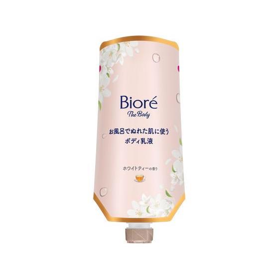 KAO ビオレ ザ ボディ ぬれた肌に使う乳液 ホワイトティー 替 ボディクリーム ジェル バス ボ...