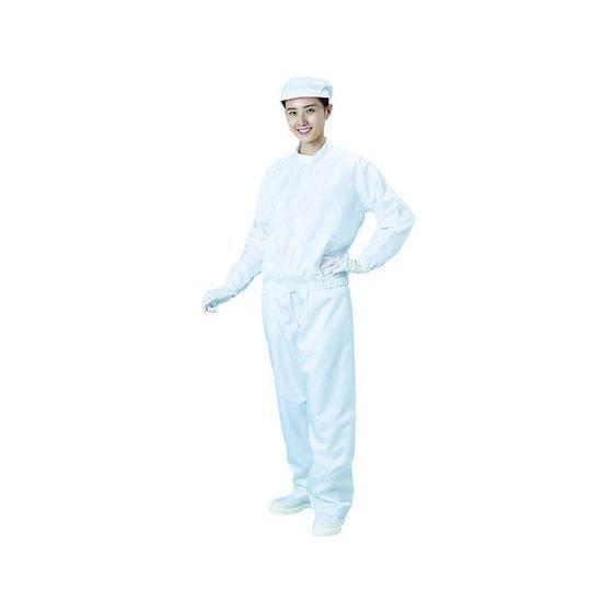 【お取り寄せ】ブラストン 防塵ジャケット(立衿)-白-Mサイズ BSC-42001-W-M クリーン...