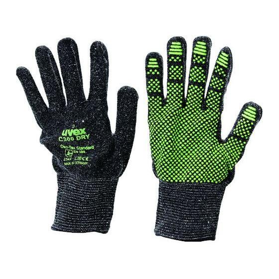 【お取り寄せ】UVEX C300 ドライ サイズ 8 6054968 超高強度ポリエチレン 耐切創手...
