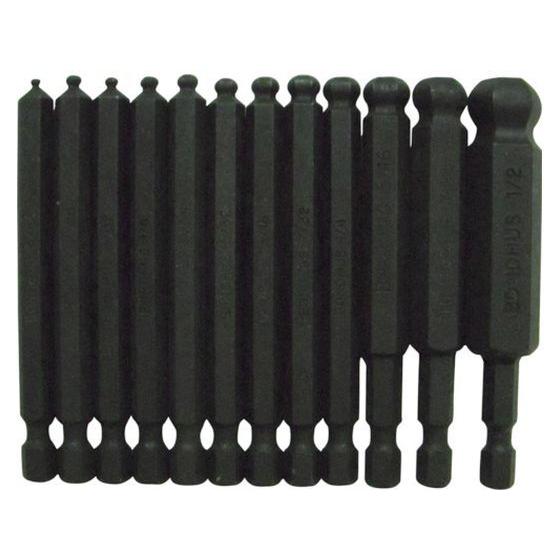 【お取り寄せ】ボンダス ボールポイント・パワービット インチ セット12本組(5／64-1／2) B...