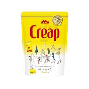 森永乳業 クリープスティック 3g×15本  クリームパウダー ミルク、クリーム ミルク 砂糖 シロップ