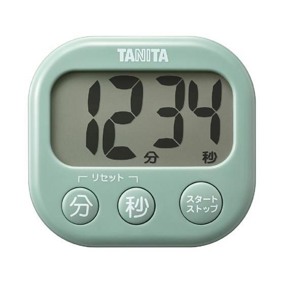 タニタ 抗菌でか見えタイマー グリーン TD429GR キッチンスケール タイマー 調理器 キッチン...
