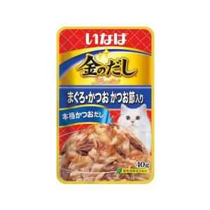 いなばペットフード 金のだしパウチ 鮪・鰹鰹節4...の商品画像