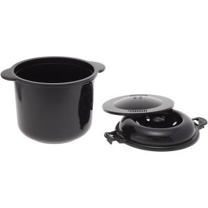 カクセー 電子レンジ専用炊飯器 備長炭入ちびく...の詳細画像1