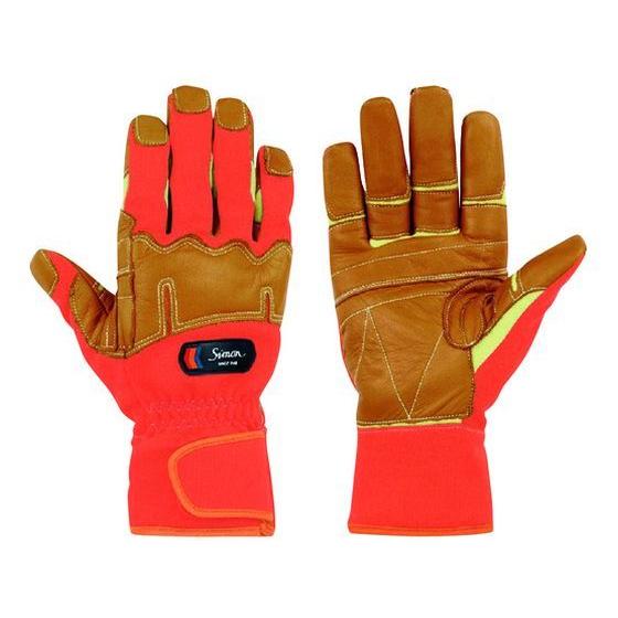 【お取り寄せ】シモン 防火手袋(防水タイプ) KG-190R M KG190R-M アラミド 耐切創...