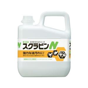 【お取り寄せ】サラヤ 植物性スクラブハンドソープ スクラビンN 5kg 23155  液体ハンドソープ 業務用 ハンドケア スキンケア｜jetprice