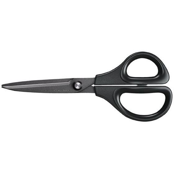 コクヨ ハサミ[サクサ]ストレート・フッ素刃 ブラック HSM-F110D はさみ 切る 文具 事務