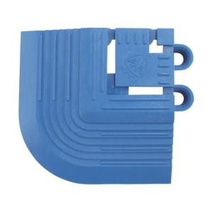 【お取り寄せ】コンドル ジョイントスノコ ロイヤルソフト コーナー 青 F-138-FC-BL すのこ 清掃 衛生 水廻り 厨房 キッチン