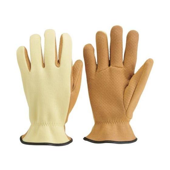 【お取り寄せ】TRUSCO ザイロン耐切創手袋 すべり止めタイプ Lサイズ アラミド 耐切創手袋 作...