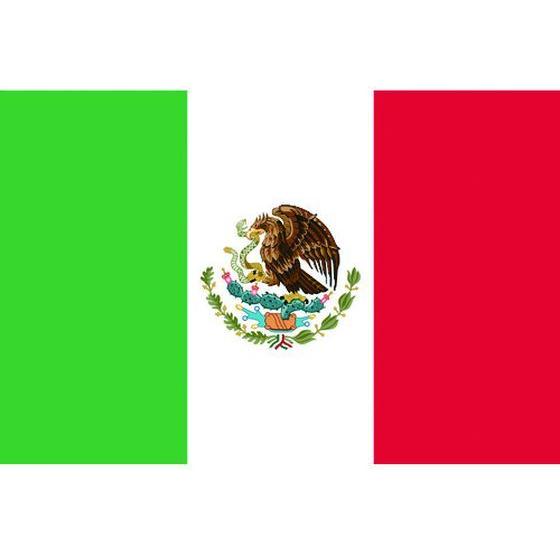 【お取り寄せ】東京製旗 卓上旗(16×24cm)メキシコ 406761 安全標識 ステッカー 現場 ...