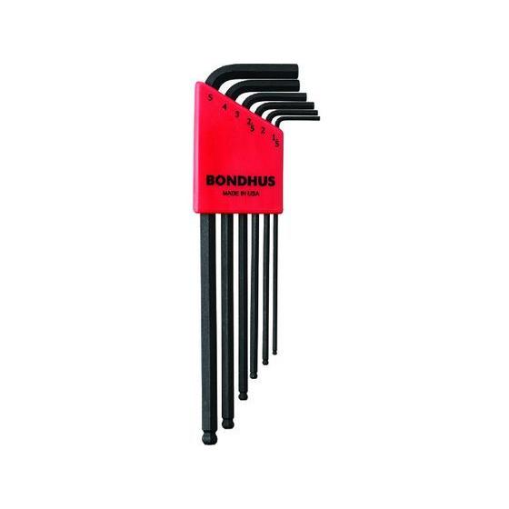 【お取り寄せ】ボンダス ボールポイント・L-レンチ ロング セット6本組(1.5-5mm) BLX6...