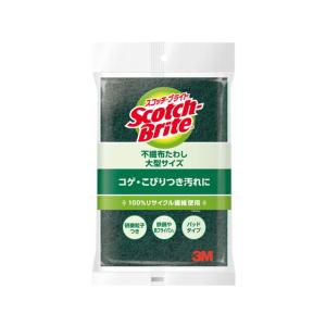 3M スコッチ・ブライト 不織布たわし グリーン...の商品画像