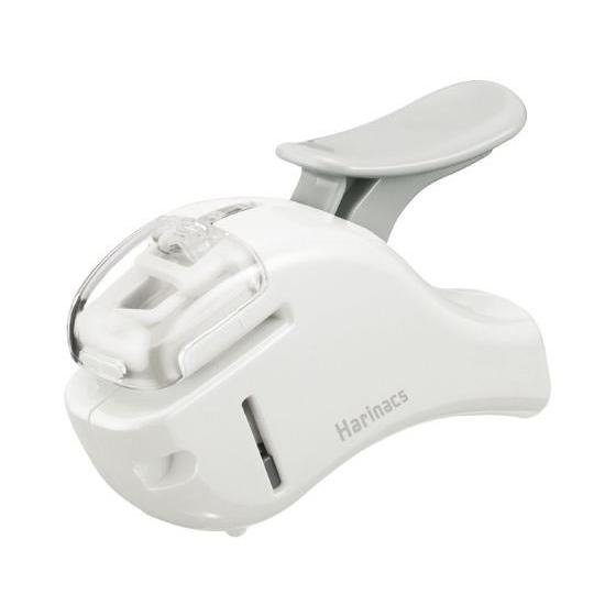 コクヨ 針なしステープラーハリナックス コンパクトアルファ ペールホワイト 針なし ホッチキス ステ...