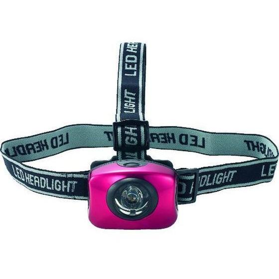 【お取り寄せ】TRUSCO アルミ強力LEDヘッドライト(レッド) THLX-2213A-R ヘッド...