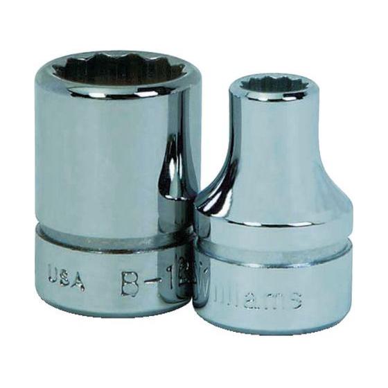 【お取り寄せ】WILLIAMS 3／8ドライブ ショートソケット 12角 19mm JHWBM-12...