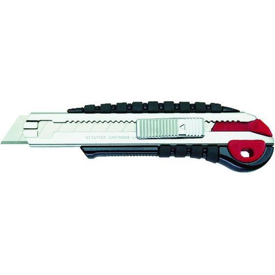 【お取り寄せ】NT ゴム付メタルカッターナイフL型6連発 L-2500GRP カッターナイフ ハサミ...