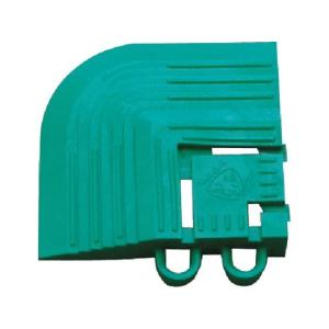 【お取り寄せ】コンドル ジョイントスノコ ロイヤルソフト コーナー 緑 F-138-FC-GN すのこ 清掃 衛生 水廻り 厨房 キッチン