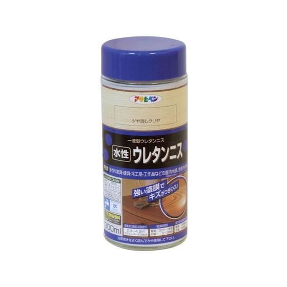 【お取り寄せ】アサヒペン 水性ウレタンニス 300ML つや消しクリヤ 塗料 塗装 養生 内装 土木...