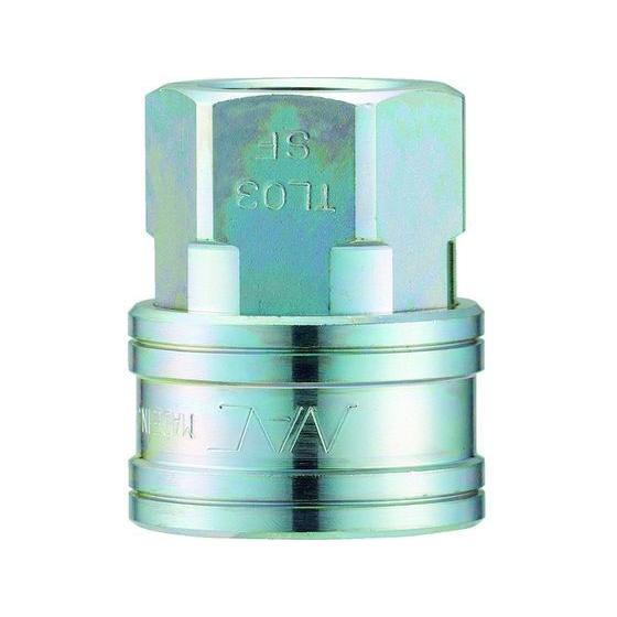 【お取り寄せ】ナック クイックカップリング TL型 鋼鉄製 オネジ取付用 CTL03SF カップリン...