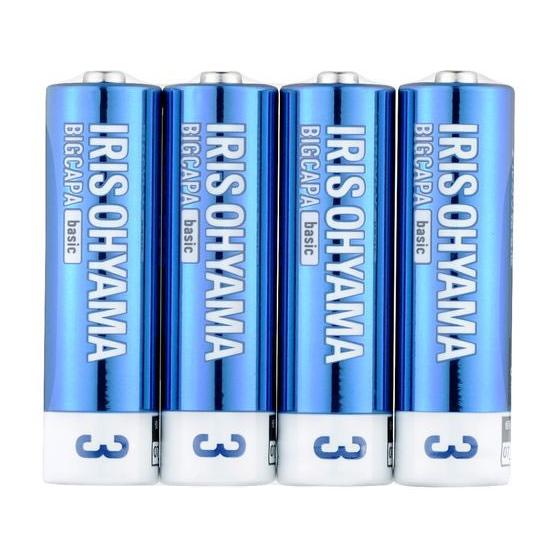 アイリスオーヤマ BIGCAPA basic アルカリ乾電池 単3形4本