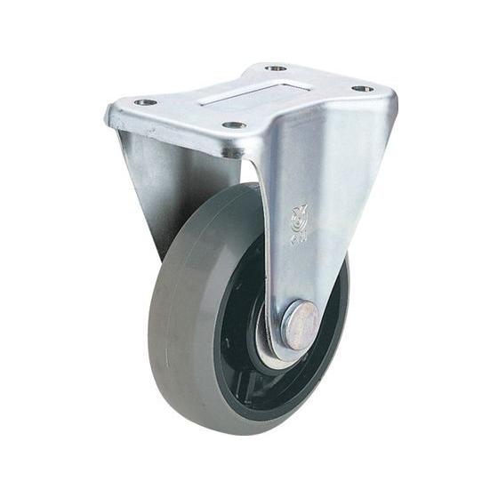 【お取り寄せ】ユーエイ 産業用キャスター固定車 130径ナイロンホイルウレタン車輪 GUK-130 ...