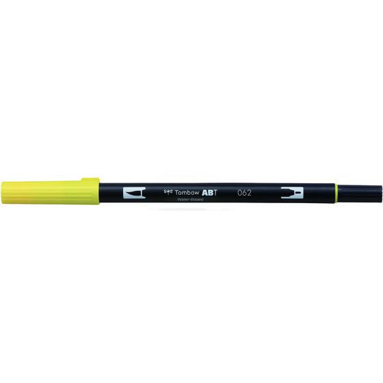 【お取り寄せ】トンボ鉛筆 デュアルブラッシュペン ABT Pale Yellow AB-T062  ...