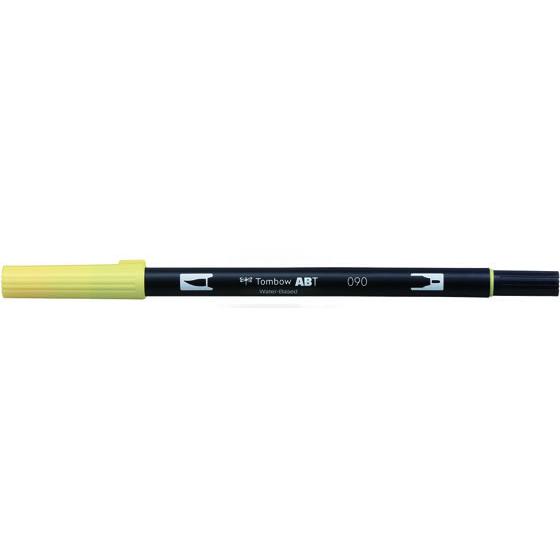 【お取り寄せ】トンボ鉛筆 デュアルブラッシュペン ABT Baby Yellow AB-T090  ...