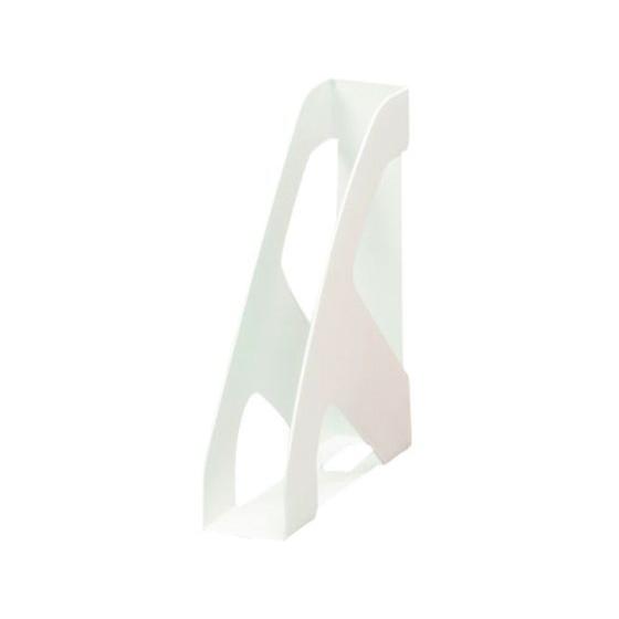 【お取り寄せ】IRIS 245867 ファイルスタンド FS-25ER ホワイト FS-25ER 書...