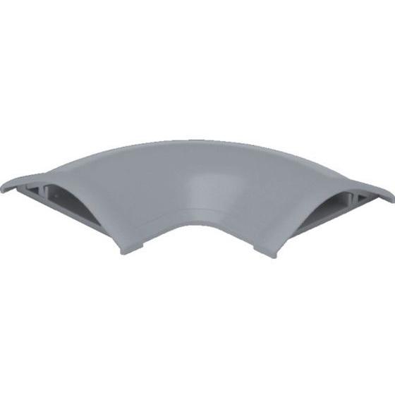 【お取り寄せ】マサル ガードマン2R型付属品 平面マガリ 6号 グレー GAM61 床用配線カバー ...