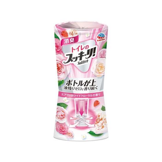 アース製薬 トイレのスッキーリ! エアリーホワイトフローラルの香り 400ml