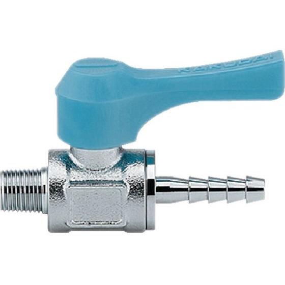 【お取り寄せ】カクダイ ミニチュアボールバルブ 呼び径(A)R1／4 全長59.4 ブルー 651-...