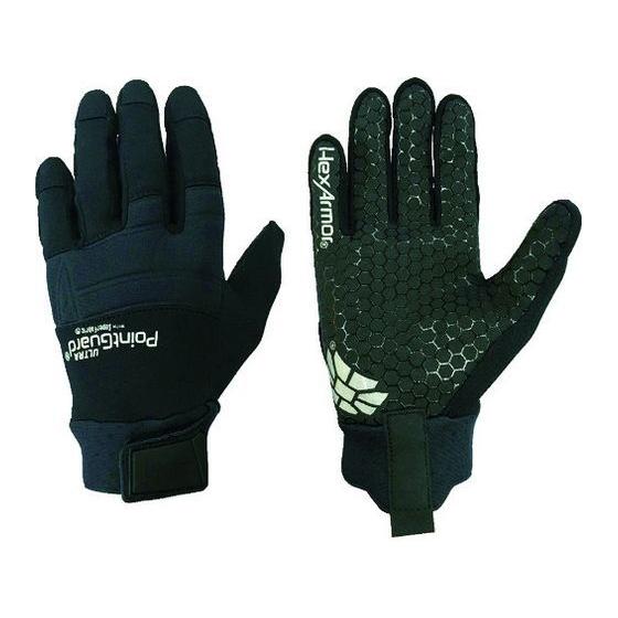 【お取り寄せ】HEX ARMOR 切創・耐針手袋 4041NSR M 754156 耐切創手袋 作業...